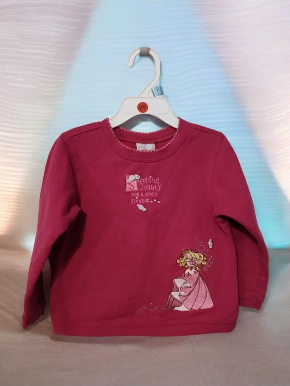 Sleeping Beauty vtg Disney Store crewneck sz 4/5